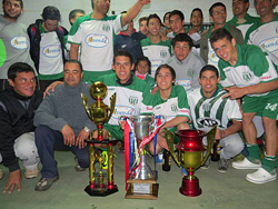 Racing campeón 2013-2014 del fútbol de Vichadero