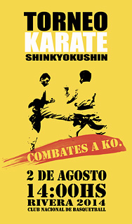 Mañana se realiza un interesante torneo de Kyokushin en Nacional