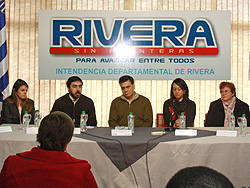 Firma de convenio por cursos de capacitación entre la Intendencia Departamental y UTU