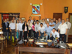 Cena de Camaradería en el Regimiento de Caballería Nº 3