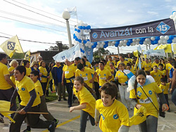 Muy buena evaluación de la correcaminata “Avanzá con la 15”