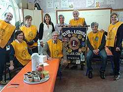 El Club de Leones Rivera Chico inició un notable desafío