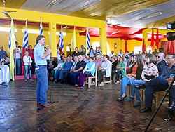 Fórmula presidencial nacionalista estuvo en la ciudad de Rivera