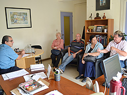 Comisión de Cultura de la Junta Departamental se reunió con el vicepresidente del CODICEN