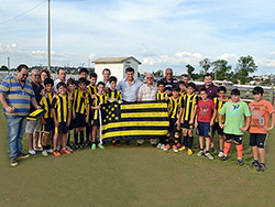 El intendente Marne Osorio visitó las instalaciones del Parque “Pedro Maciel”, de Peñarol