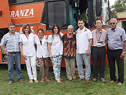 Bus “Expreso Esperanza” concluyó recorrida de servicios del presente año