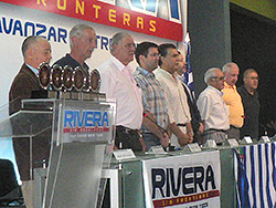 Hubo emociones mil en el homenaje a los deportistas riverenses