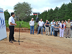 Centro poblado Lagos del Norte iniciará 2015 con un renovado camino de acceso