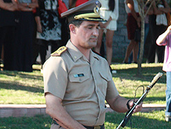 Ceremonia de entrega de mando en la Brigada de Caballería Nº 1