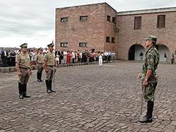 Entrega de mando en el Regimiento de Caballería Mecanizado Nº 3