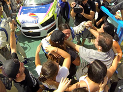 Carolina Larratea en la historia del automovilismo uruguayo