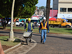 Rivera y Livramento trabajan en conjunto en mantenimiento del Parque Internacional