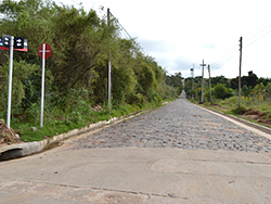 Obras de urbanización de barrio Caqueiro