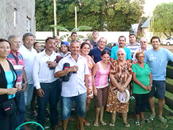 Reuniones con Comisiones Vecinales y correligionarios en el marco de la campaña