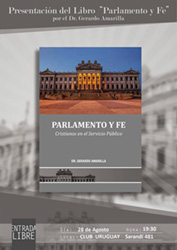 Presentación del libro “Parlamento y fe”, del diputado Gerardo Amarilla