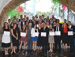 Participación de jóvenes del Partido Nacional en Diplomado en México