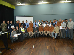 Capacitación pone en alerta la seguridad y la ley, en las rutas y dentro de la ciudad