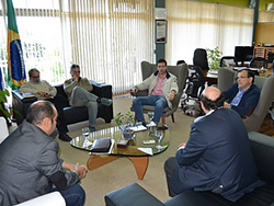 Reunión de acercamiento institucional entre Intendencia de Rivera y el SNIC