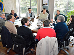 Intendente Dr. Marne Osorio recibió al Alcalde de Vichadero