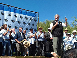 Presidente del Directorio del Partido Nacional, Luis Alberto Heber