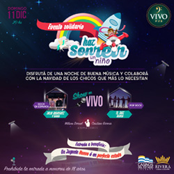 Espectáculo solidario “Haz sonreír a un niño”