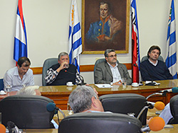 Junta Departamental recibió visita de integrantes de la Comisión de Ganadería, Agricultura y Pesca de la Cámara de Representantes