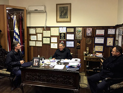El diputado Gerardo Amarilla se reunió con el Jefe de Policía de Rivera