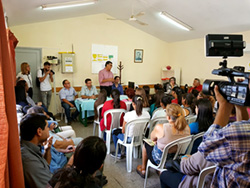Visita al Hogar Estudiantil