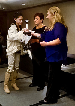 Valentina Lozano recibió premio “Estrella del Sur” en Montevideo