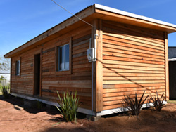 Vivienda del proyecto “Más que un techo” en Paso Lapuente