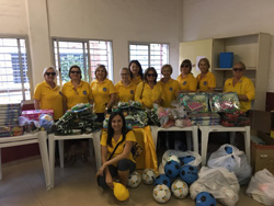 Club de Leones Rivera Integración realiza donaciones por Navidad